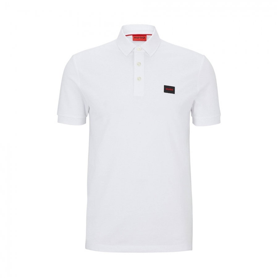 polo-blanc-coupe-slim-dereso