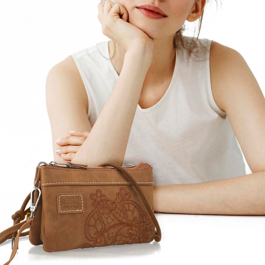 cartera-mano-triple-marron