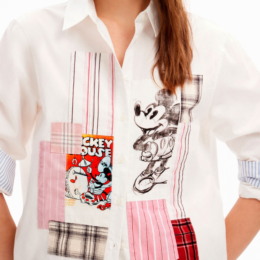 camisa-patch-mickey-mouse