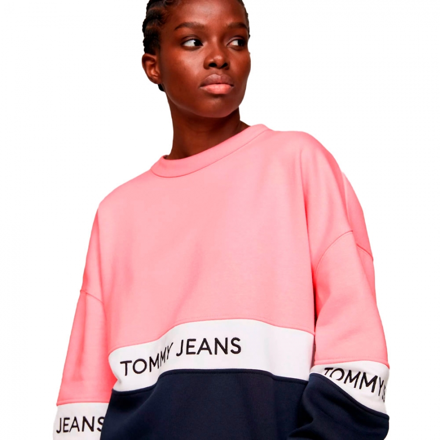 plush-sweatshirt-with-color-block-design