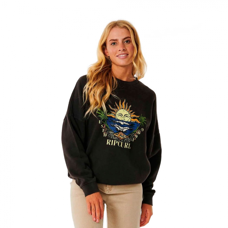 sweat-shirt-noir-delave-shore-break