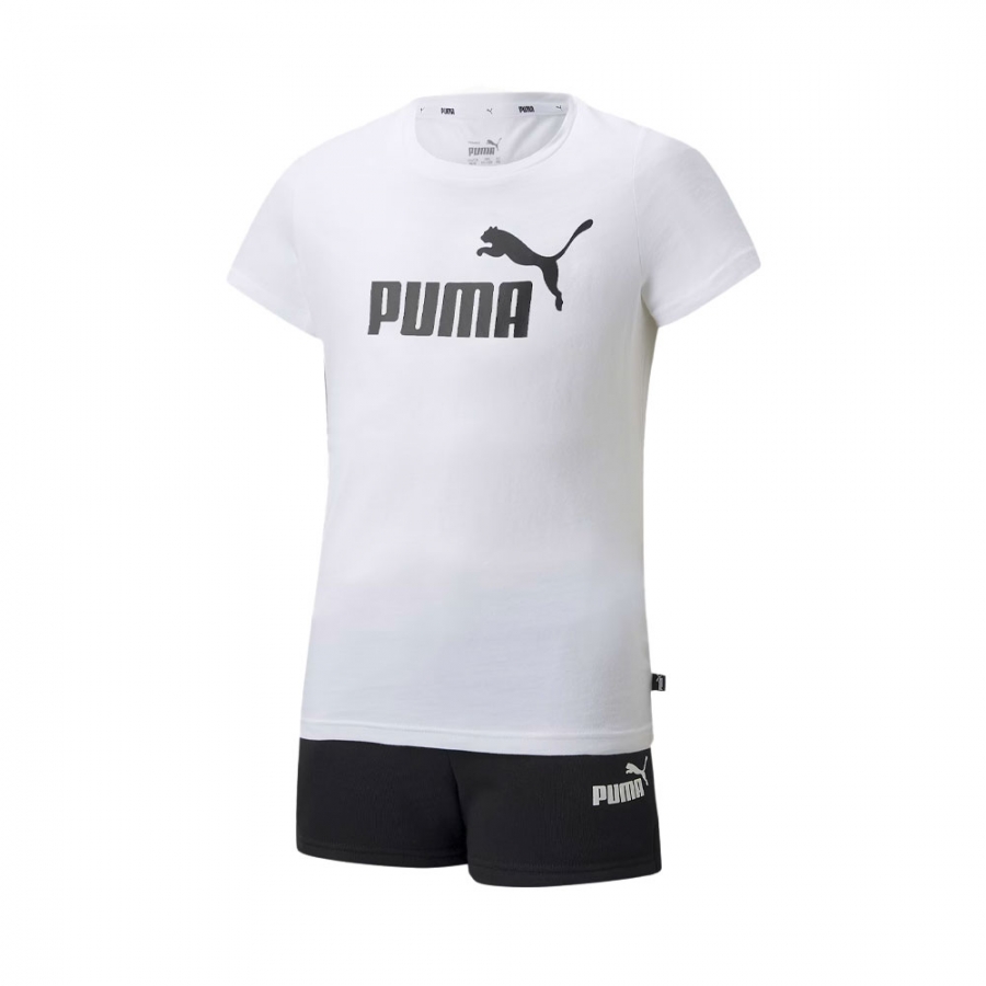 set-aus-t-shirt-und-shorts-mit-logo-fur-kinder