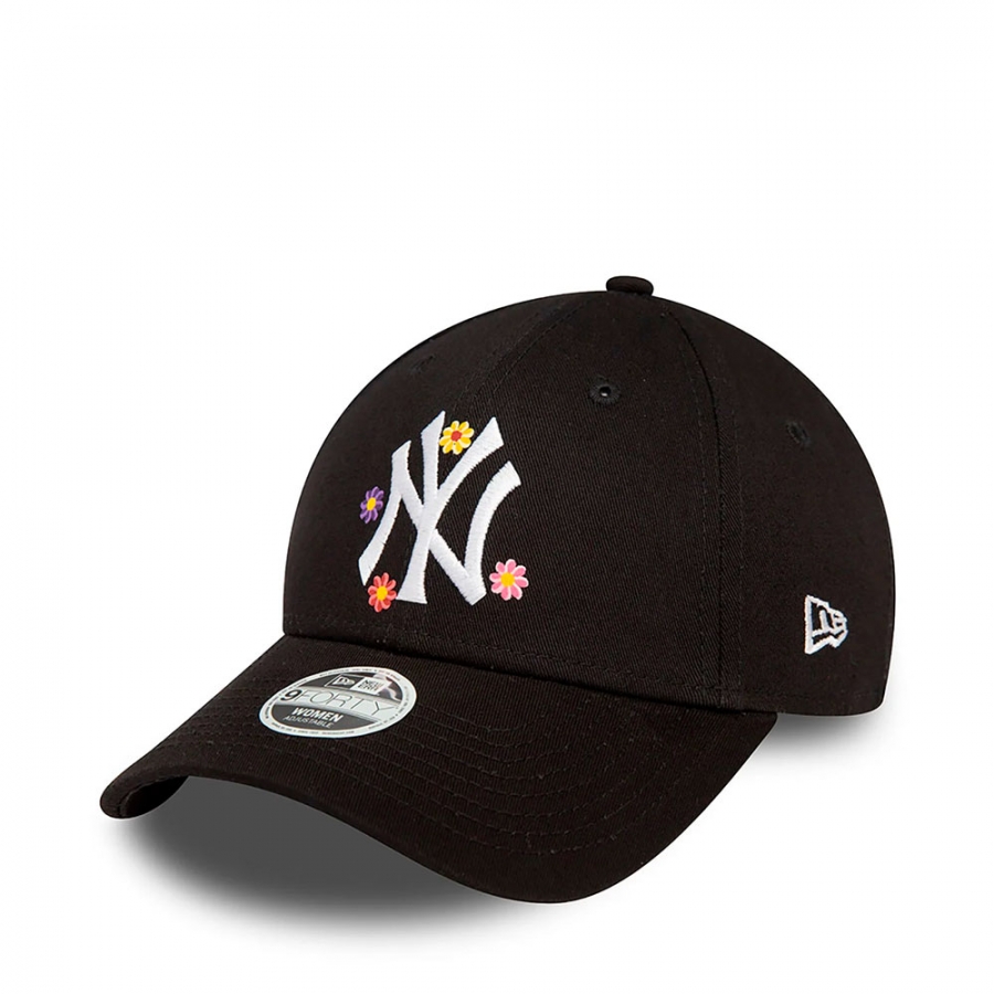 new-york-yankees-schwarze-blumenmutze