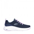 NVLV-NAVY MESH/LAVENDER TRIM