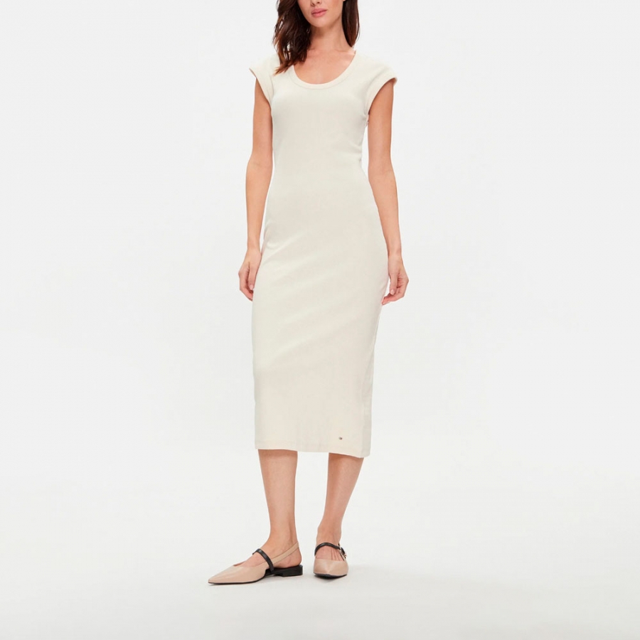 slim-rib-dress