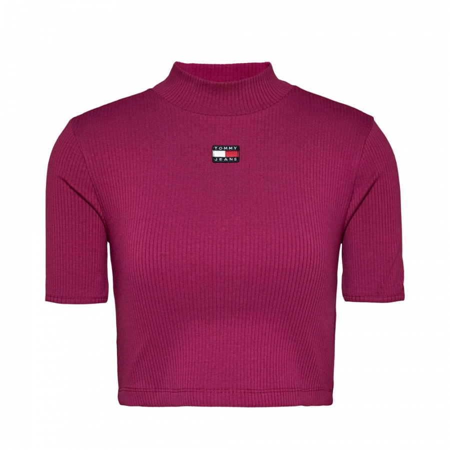 top-court-en-maille-stretch-avec-col-perkins