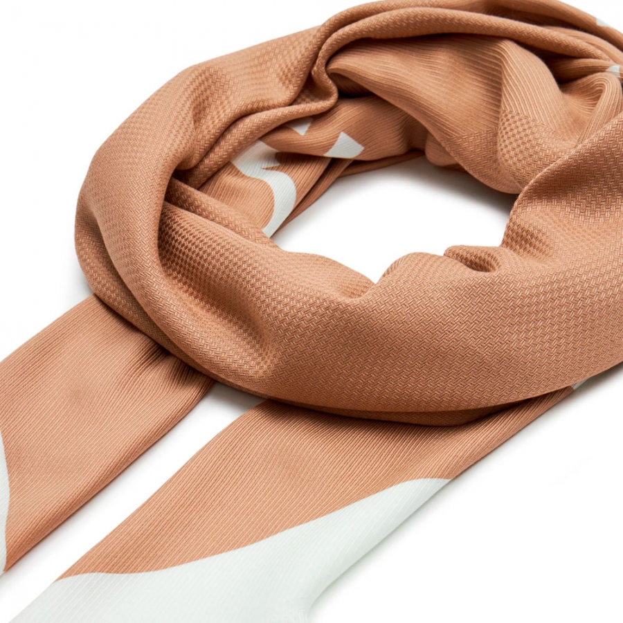 foulard-contrast-logo-jacquard