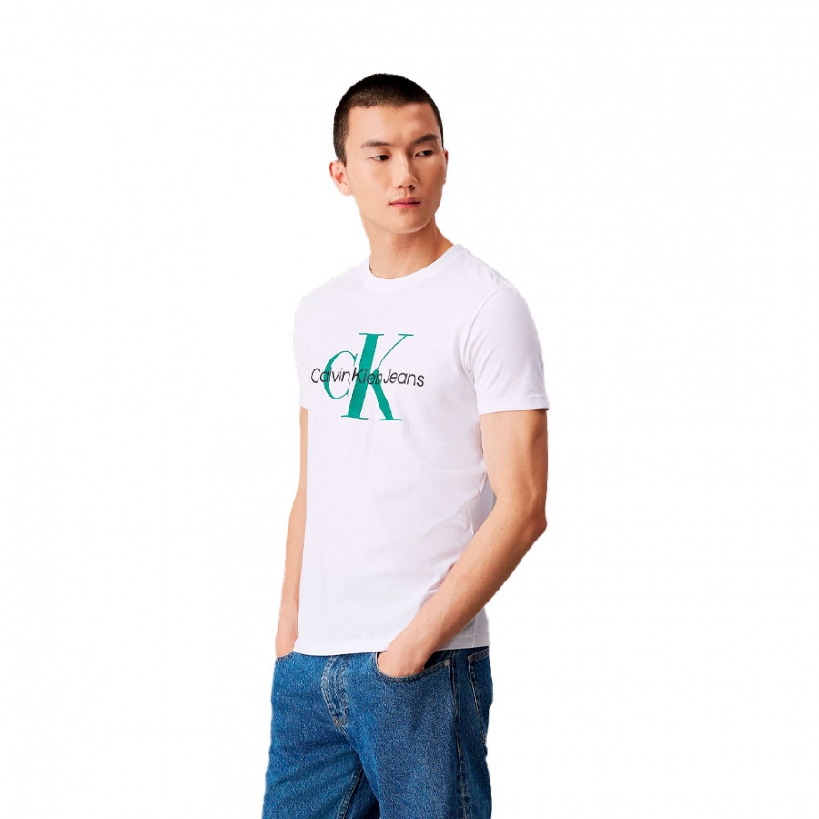 t-shirt-slim-avec-monogramme