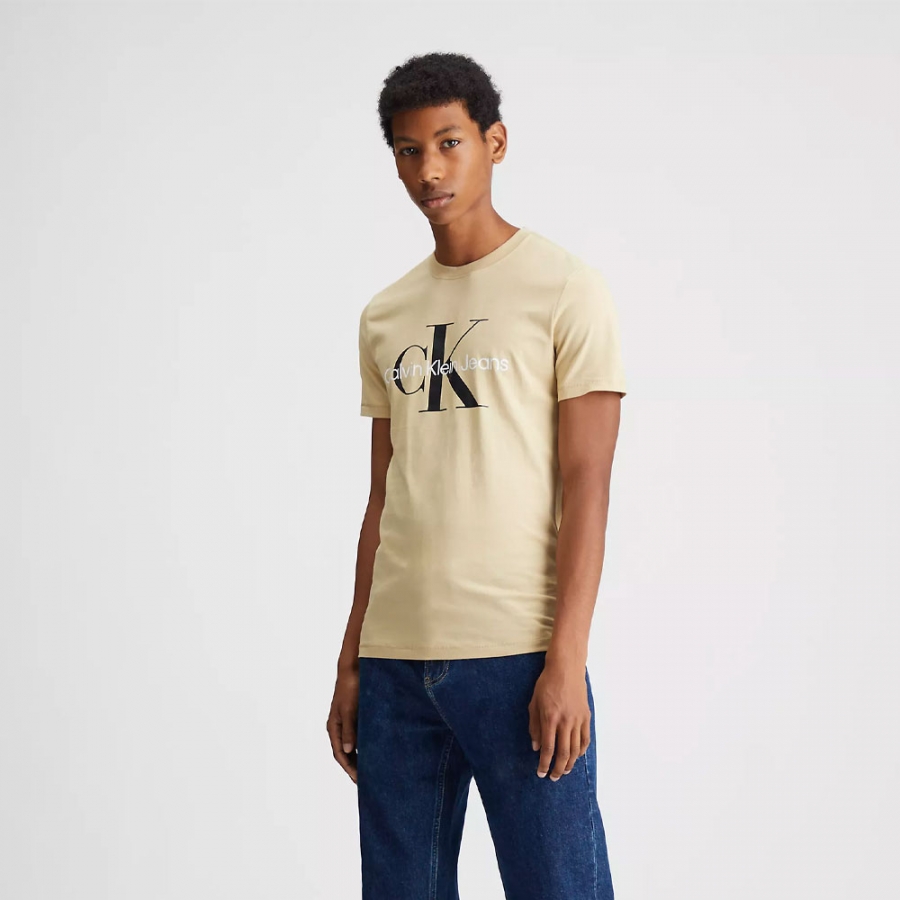 t-shirt-slim-avec-monogramme