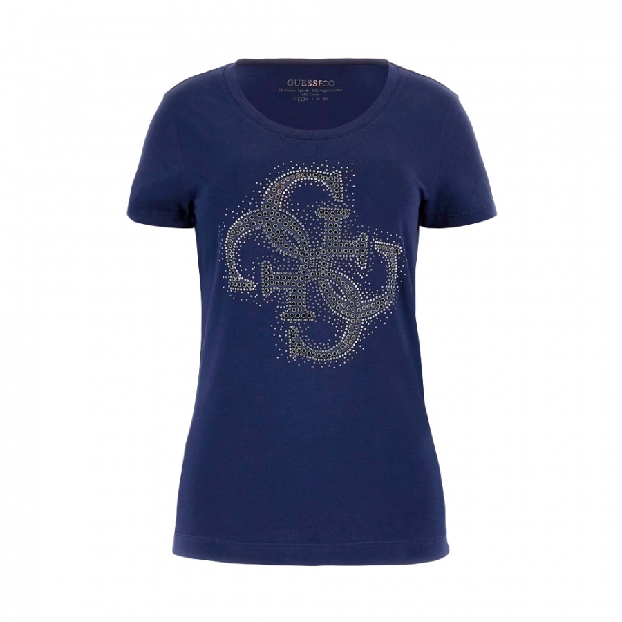 stretch-t-shirt-with-front-logo