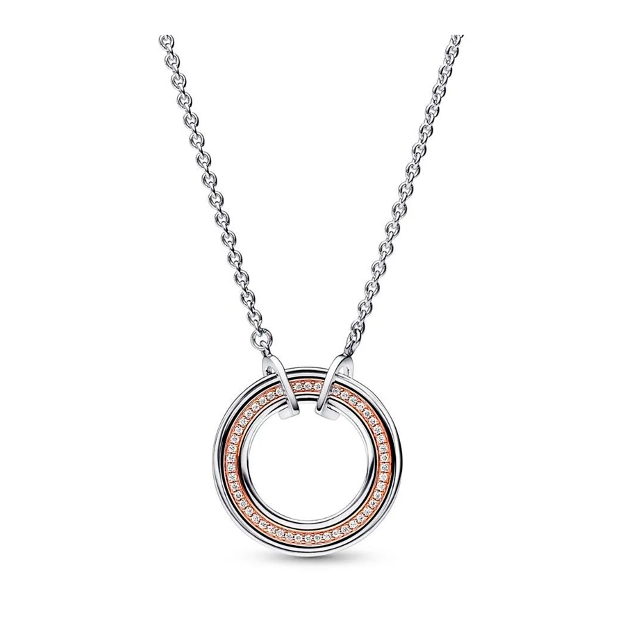 pandora-two-tone-pave-logo-necklace