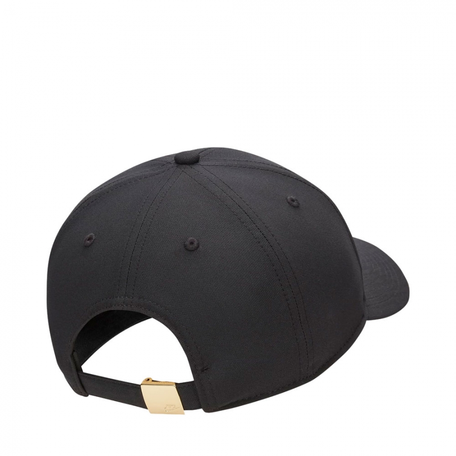 structured-cap-with-metallic-logo