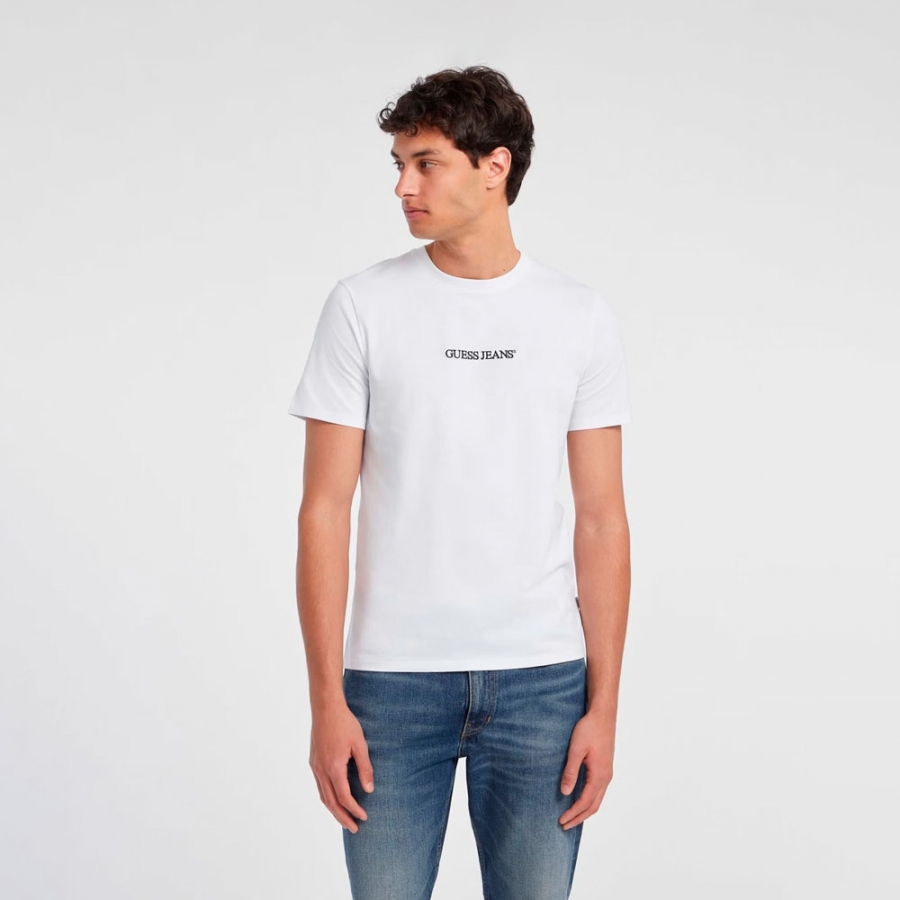 t-shirt-mit-logo-stickerei-schmaler-schnitt