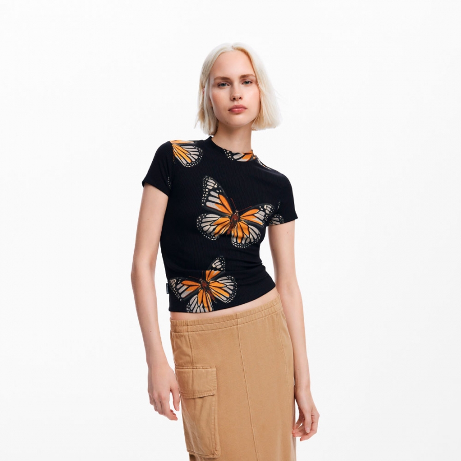 camiseta-croise-de-mariposas