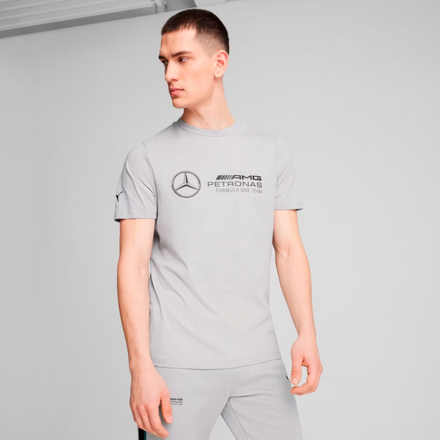 camiseta-com-logotipo-mercedes-amg-petronas-f1-ess