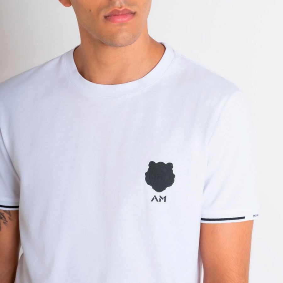 slim-fit-t-shirt-with-rubber-tiger-logo