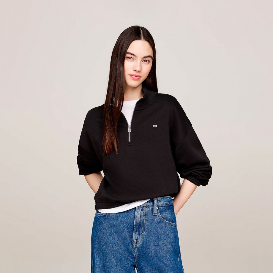 quarter-zip-cropped-sweatshirt