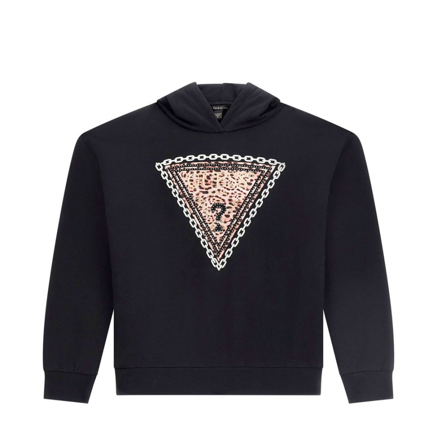 sweat-shirt-avec-imprime-logo-triangle