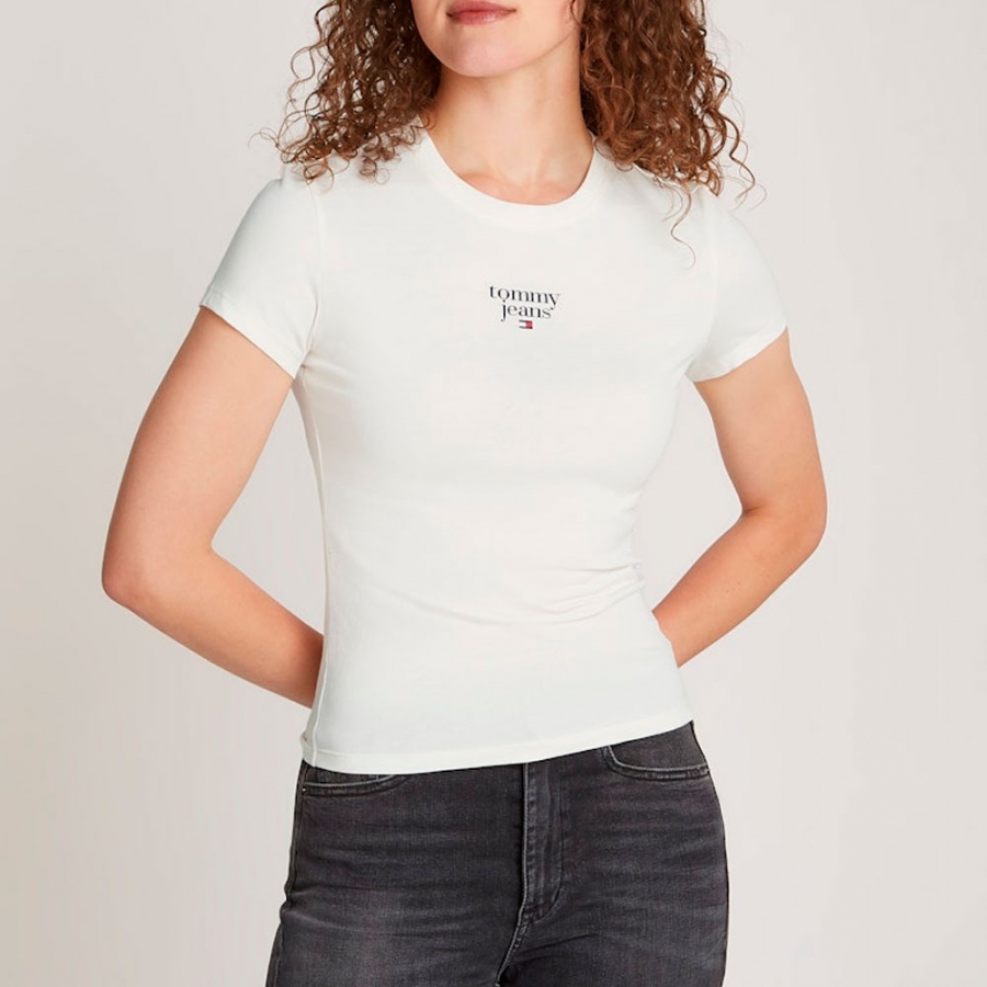 t-shirt-slim-essentiel-avec-logo