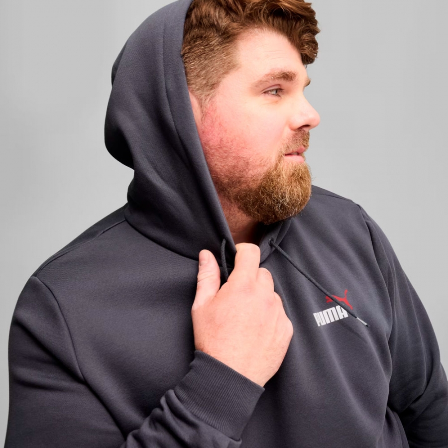 essentials-kleiner-hoodie-mit-zweifarbigem-logo