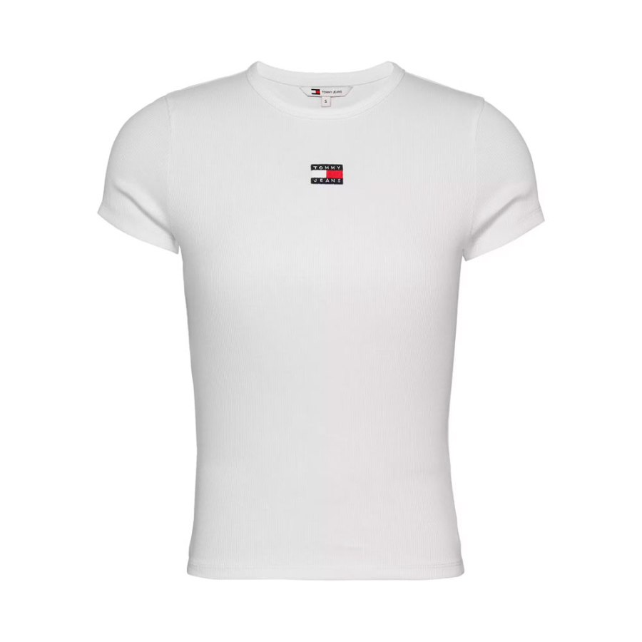 slim-fit-ribbed-textured-t-shirt