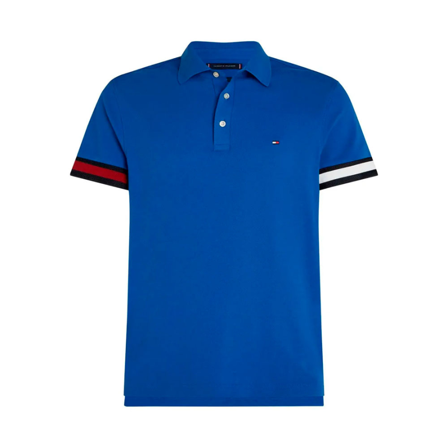 polo-drapeau-manchette-slim-fit