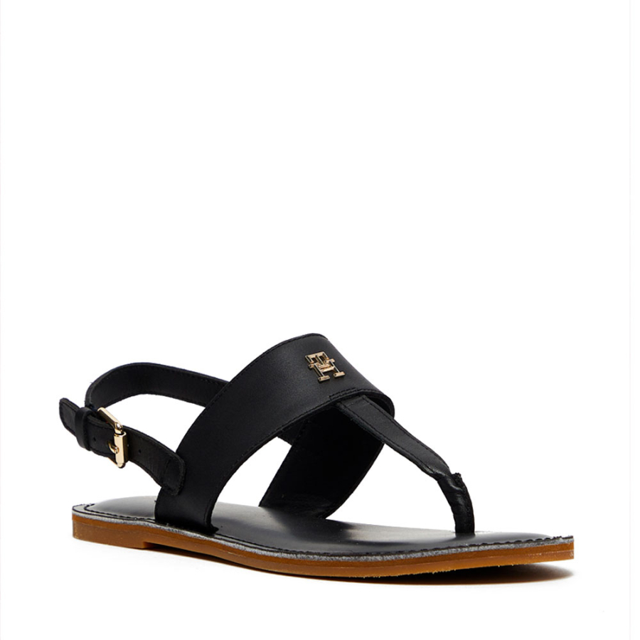 flat-sandals-with-strap-and-monogram-plate