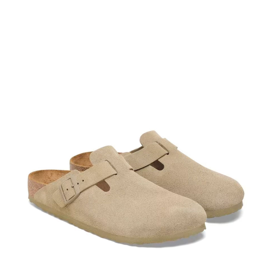 faded-khaki-boston-wildleder-clog-fur-damen-birkenstock