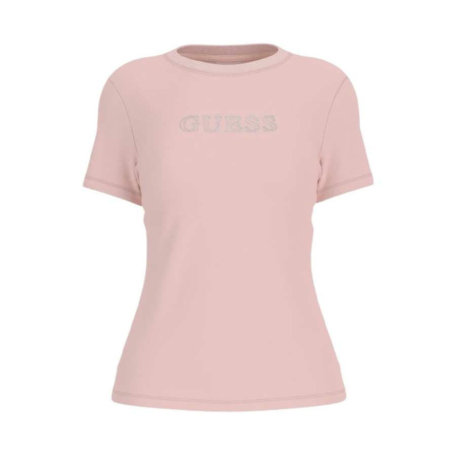 t-shirt-con-logo-frontale-con-strass