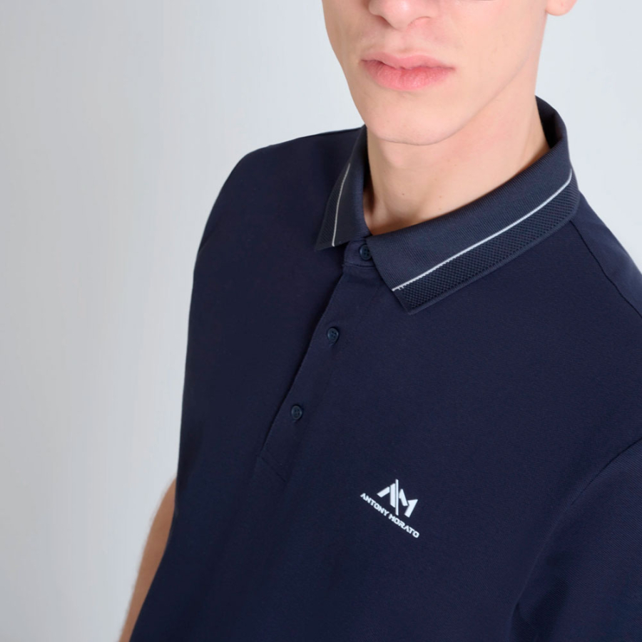 polo-slim-fit-con-stampa-logo-in-schiuma