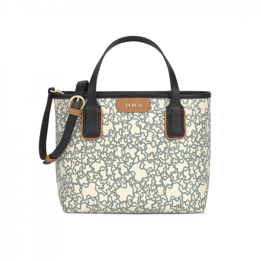 Borsa tote Toua Kaos Mini piccola beige