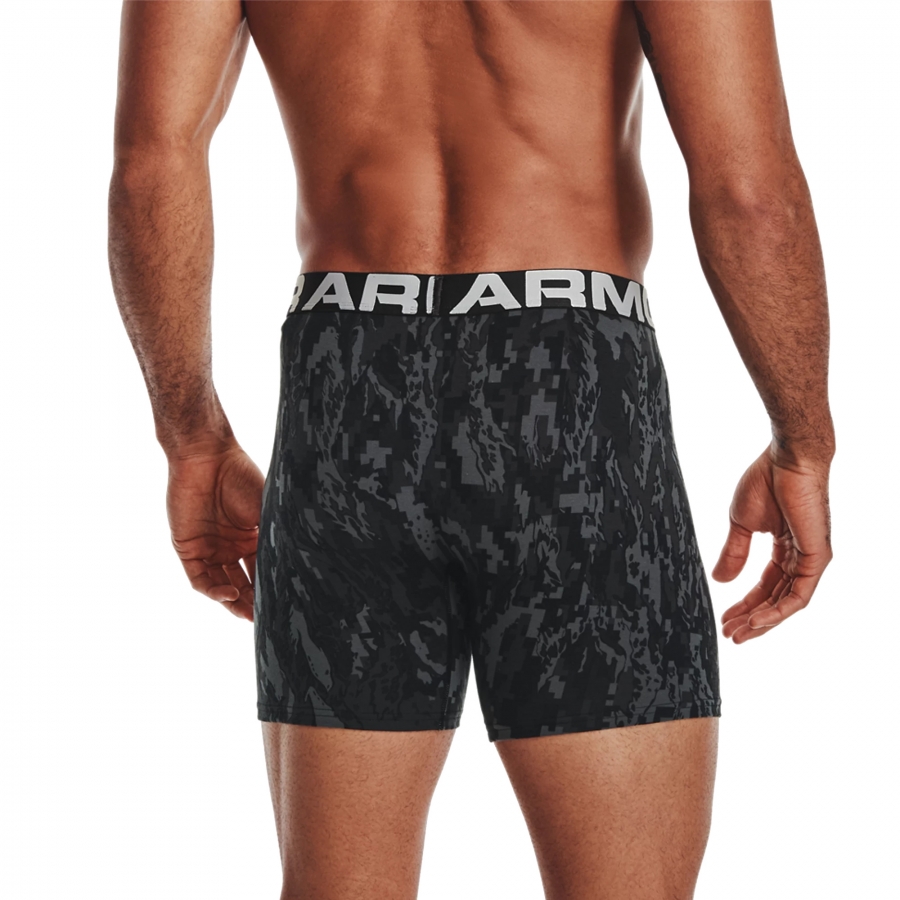 Confezione 3 boxer Under Armour Cc 6In Novelty 3 Pack