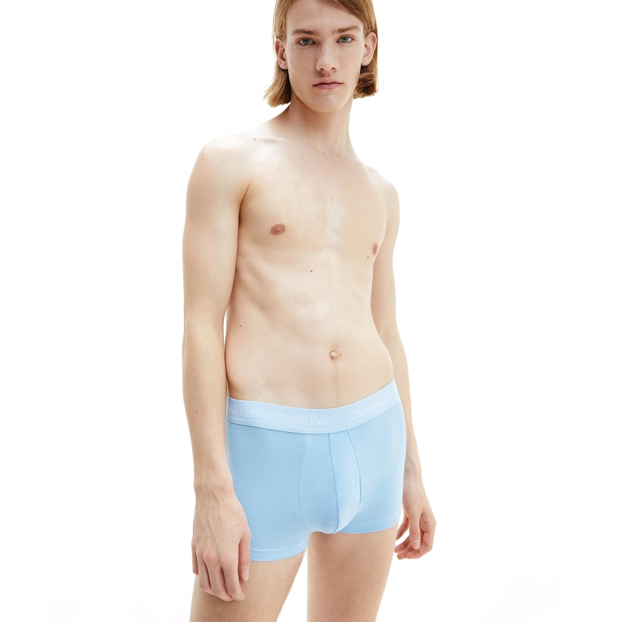 Confezione da 3 boxer Calvin Klein a vita bassa in cotone elasticizzato