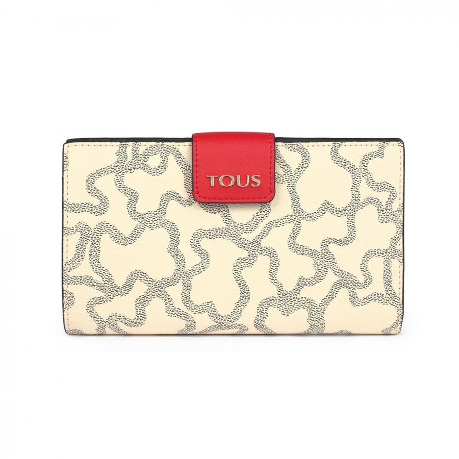 Billetera Tous M. Flat K Icon Multi-Beige