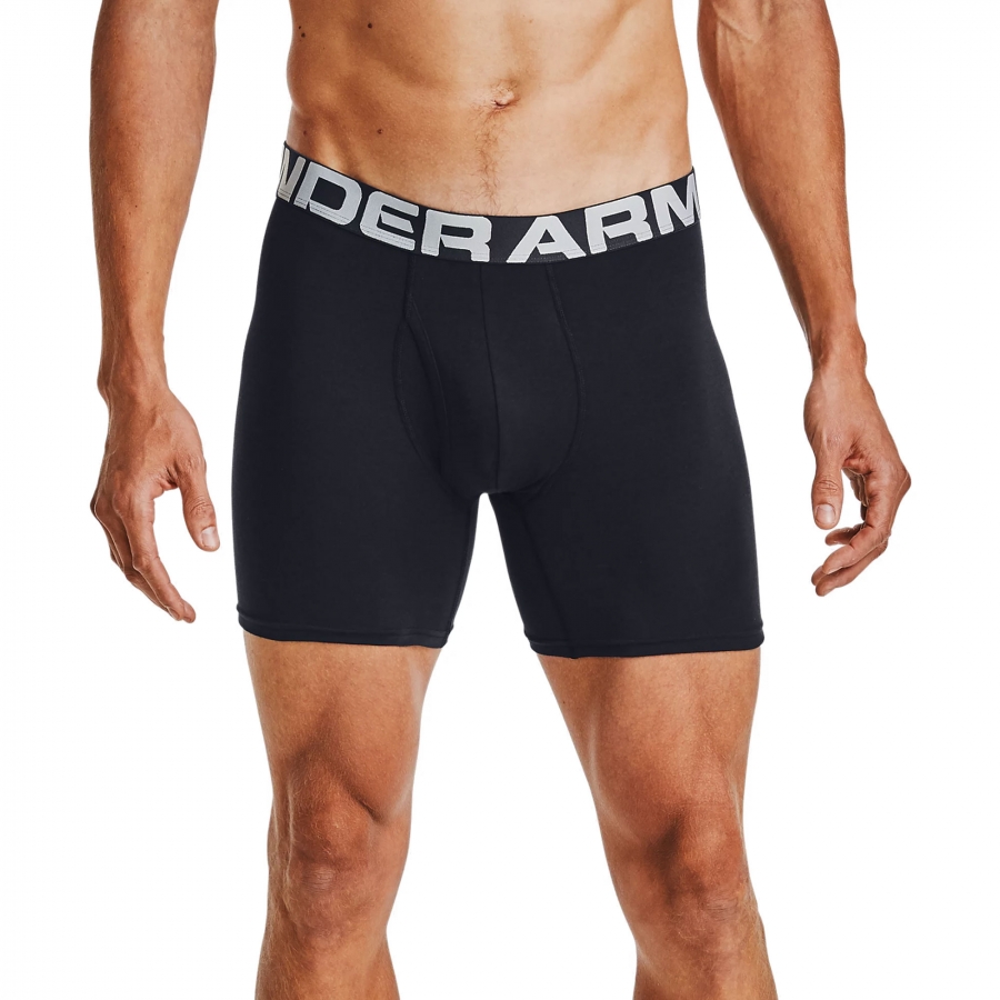 Pack 3 boxers Under Armor Charged Cotton 6In