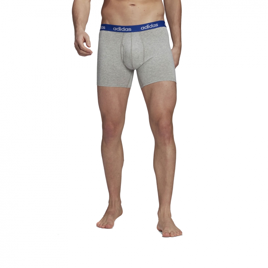 Confezione da 2 slip boxer con logo Adidas Essentials