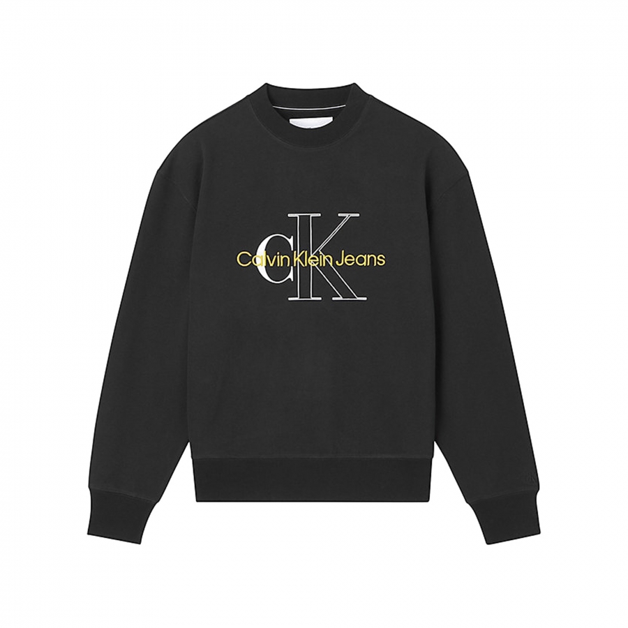 Calvin Klein Loose-Fit Monogram Sweatshirt