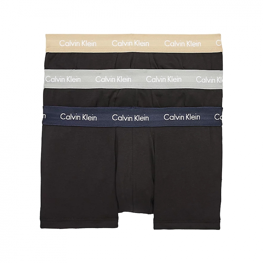 Pack de 3 calzoncillos bóxers Calvin Klein Cotton Stretch